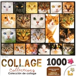 Collage Cats 1000 Piece Puzzle