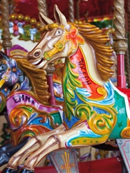 Merry Carousel 500 Piece  Jigsaw Puzzle by Lafayette Puzzle Factory