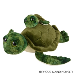 Sea Turtle wtih Baby 12" L