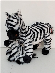 Zebra wtih Baby 11" H