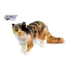 Hansa Calico Cat with Longhair 12" High
