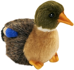 Mallard Duck Baby by Hansa 4.5" H