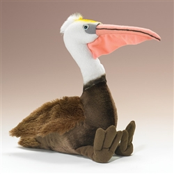 Pelican Plush Toy 13" H (10" H in sitting position)