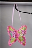 Pink Butterfly Purse