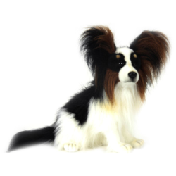 Hansa Papillon Black/White/Brown