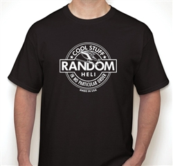 Team Random Heli - Basic T-Shirt, Black
