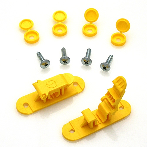 Skid Clamp Assembly 8.0mm Yellow
