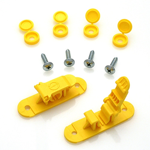 Skid Clamp Assembly 9.0mm Yellow