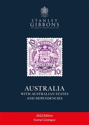 Australia Stamp Catalogue 2022 Stanley Gibbons  12th Edition