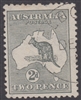 High CV CTO December 1913 Cancelled To Order SG 3 FIRST WMK kangaroo Two Pence