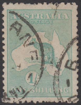 Kangaroo SG 40b 3rd watermark 1/- die IIB