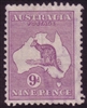 Kangaroo SG 108 SMC watermark 9d violet