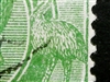 KGV SG 20 listed flaw BW ACSC 63(1)f 1L12 1915-20 Â½d bright green