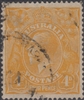 KGV SG 22c BW ACSC 110E 1917 4d Pale Orange-Yellow