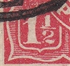 KGV SG 77 BW ACSC 89(24)n listed flaw 24R41 1Â½d red