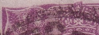 KGV SG 81 BW ACSC 118e listed flaw 1L2 1924 4Â½d violet