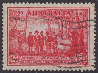 Governor Phillip at Sydney Cove, 1788