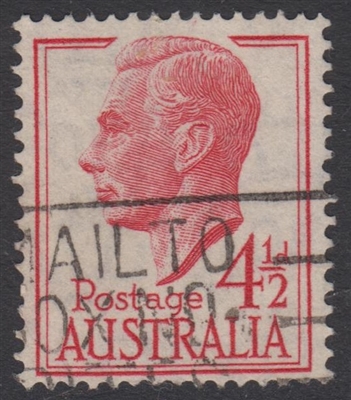 SG 248 King George VI 1951-52 4Â½d Scarlet