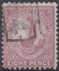 NSW SG 257c 1888-1889 8d magenta eight pence lyrebird