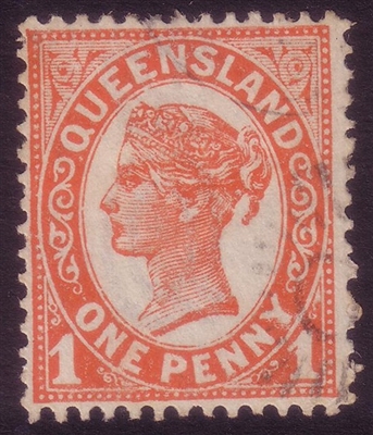 QLD SG 229 1896-1902 1d