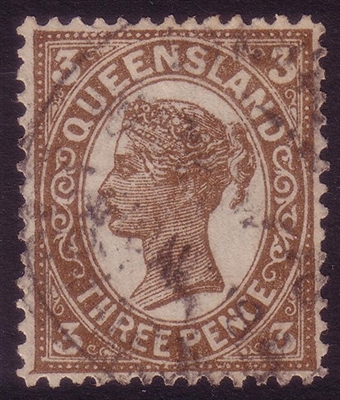 QLD SG 240 1897-1908 3d