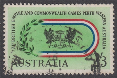 SG 347 1962 7th Commonwealth Games 2s3d Black, red, blue and green