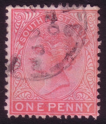 SA SG 176 1895-1903 1d Perforation 13