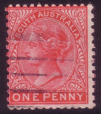 SA SG 294a 1905-1911  one penny. Perforation 12x11.5
