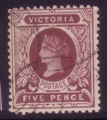 VIC SG 422 1905-13 five pence