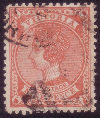 VIC SG 424c 1905-13 nine pence