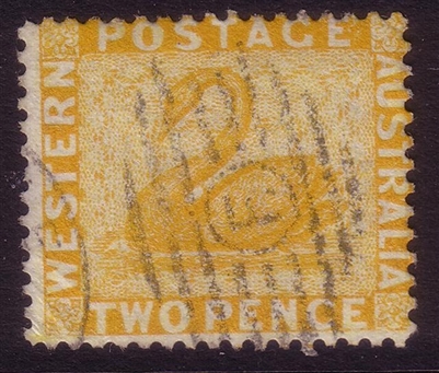 WA SG 77 1882-1885 2d chrome-yellow.