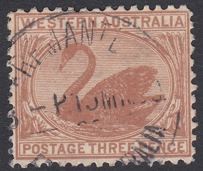WA SG 141 1905-1912 3d brown