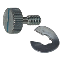 Slotted Thumb Screw with Retainer