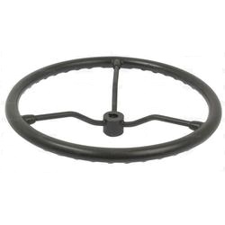 Steering Wheel 18" with hex nut and keyway