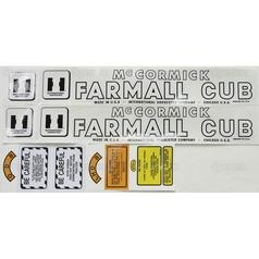 DECAL KIT: FARMALL CUB