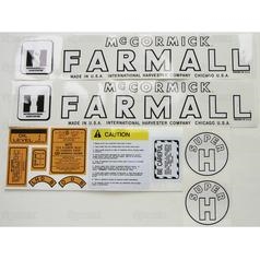 Decal Kit, Farmall Super H