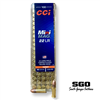 CCI MINI-MAG 22LR 40GR COPPER PLATED RN 1235 FPS 100 RND BOX