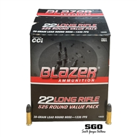 CCI BLAZER 22LR 38GR 1235 FPS  LEAD ROUND NOSE 525 ROUNDS