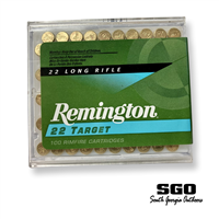 REMINGTON TARGET STANDARD VELOCITY 22 LONG RIFLE 40 GRAIN ROUND NOSE 100 ROUND BOX