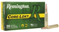 REMINGTON CORE-LOKT 25-06 REMINGTON 120 GR. CORE-LOKT PSP 2990 FPS 20 ROUND BOX