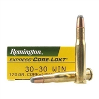 REMINGTON CORE LOKT 30-30 WIN 170GR SP 20 ROUNDS