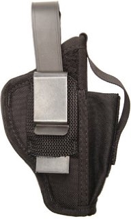 BLACKHAWK AMBIDEXTRIOUS NYLON HOLSTER W/MAG POUCH FITS 4 1/2-5'' BRL LARGE AUTOS