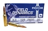 FIOCCHI FIELD DYNAMICS 6.5 CREEDMOOR 129 GR PSP 2820 FPS 20 ROUND BOX