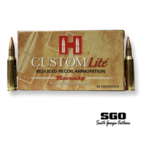 HORNADY CUSTOM LITE REDUCED RECOIL 7MM-08 REM 120 GR SST 2675 FPS 20 ROUND BOX