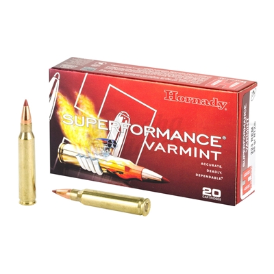 HORNADY SUPERFORMANCE 223 REM 35 GR NTX 20 ROUND BOX