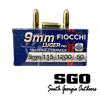 FIOCCHI 9MM LUGER 115GR BRASS FMJ 50 ROUNDS