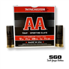 WINCHESTER AA LITE HANDICAP TARGET LOAD 12 GA. 2 3/4 IN. 1290 FPS 1 OZ. #7.5 SHOT 250 ROUND CASE