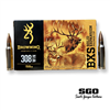 BROWNING 308 WIN 150 GR. BXS SOLID EXPANSION POLYMER TIP LEAD FREE BULLET 2820 FPS 20 ROUND BOX