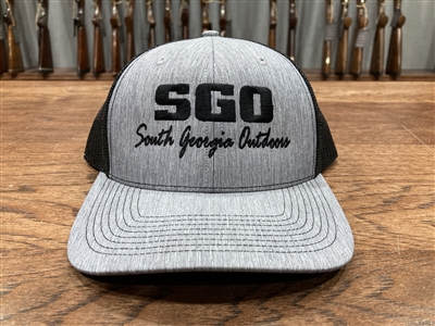 SOUTH GEORGIA OUTDOORS GRAY/BLACK OUTDOOR CAP