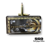 FEDERAL PREMIUM 17 HMR 17 GR. V-MAX POLYMER TIP 50 ROUND BOX